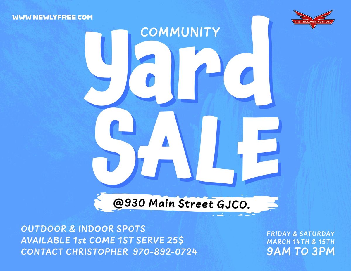 Community Yard Sale 