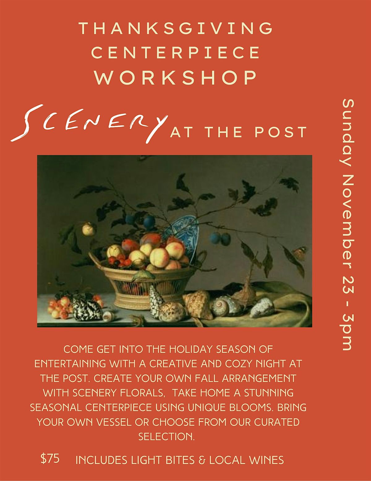Thanksgiving Centerpiece Workshop