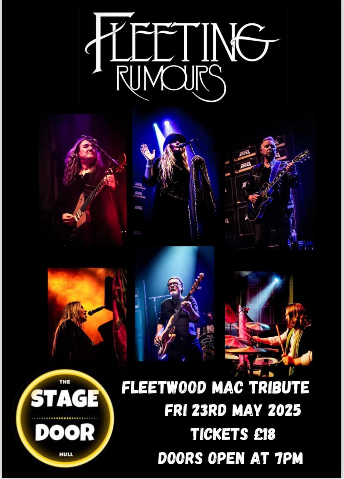 Fleeting Rumours Fleetwood Mac tribute 