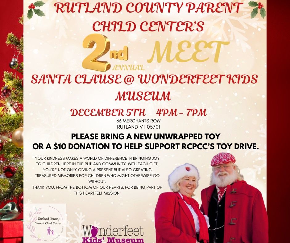 2nd Annual Meet Santa @ Wonderfeet 