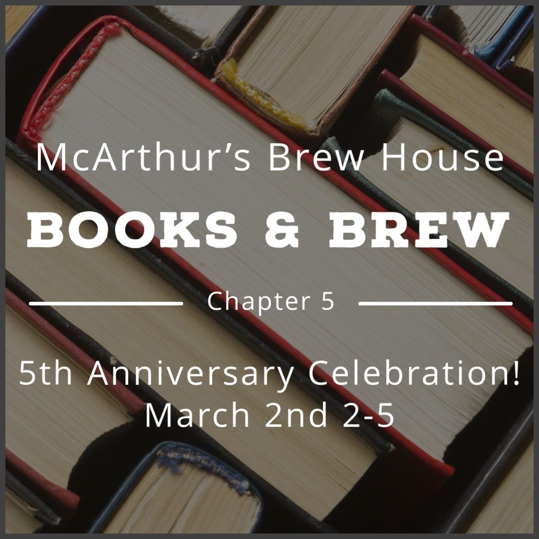 Books & Brews 5th Anniversary Celebration!