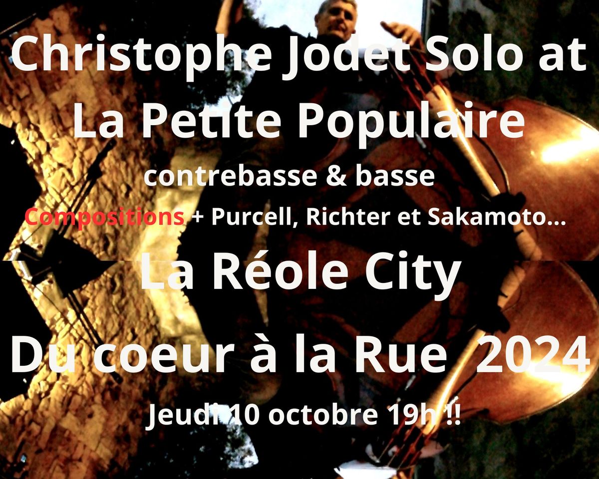 Christophe Jodet Contre\/Basse Solo