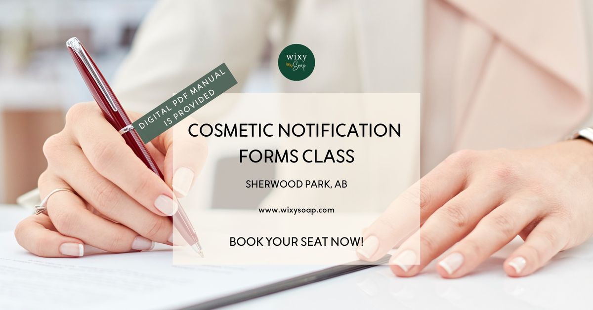 Cosmetic Notifications Class by Wixy Soap