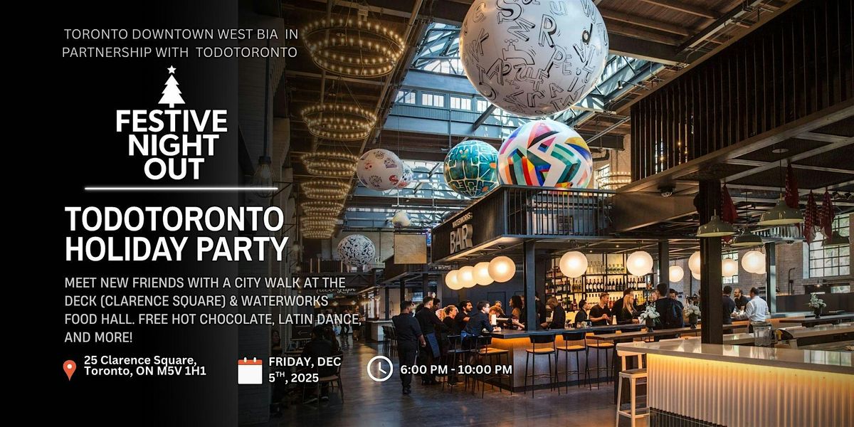 Festive Night Out - Meet New Friends