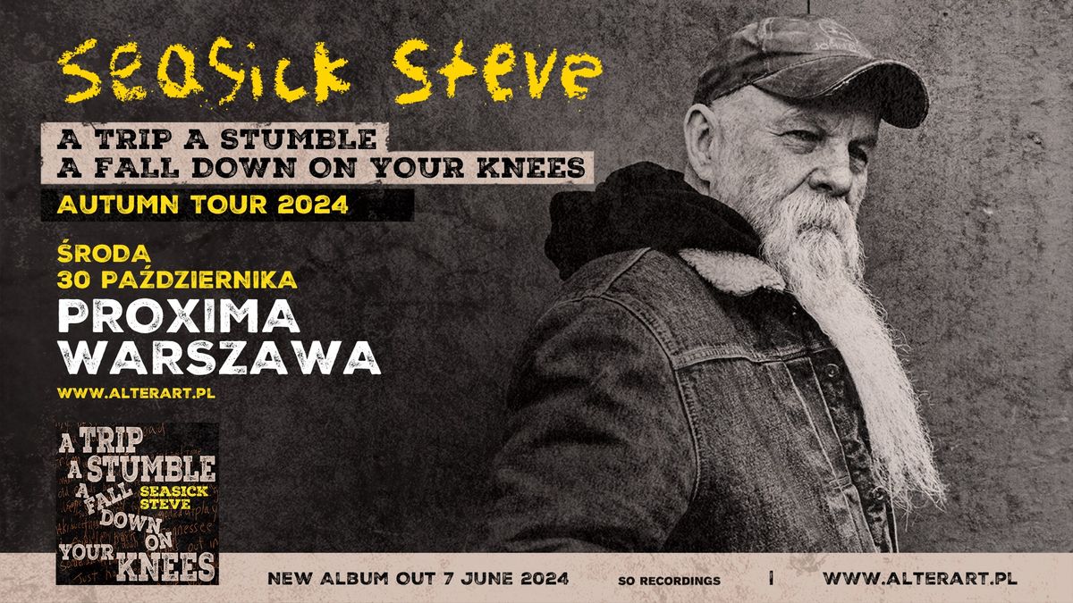 SEASICK STEVE | 30.10.2024 | PROXIMA, WARSZAWA