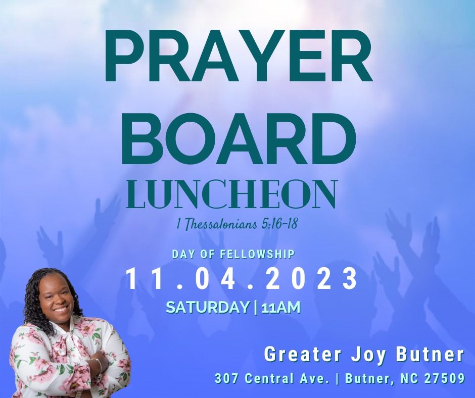 Prayer Board Luncheon