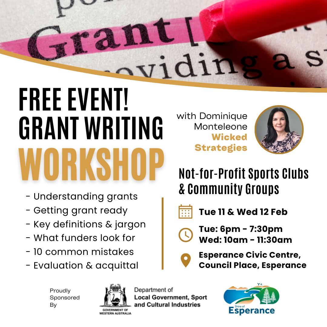 Grant Writing Workshop