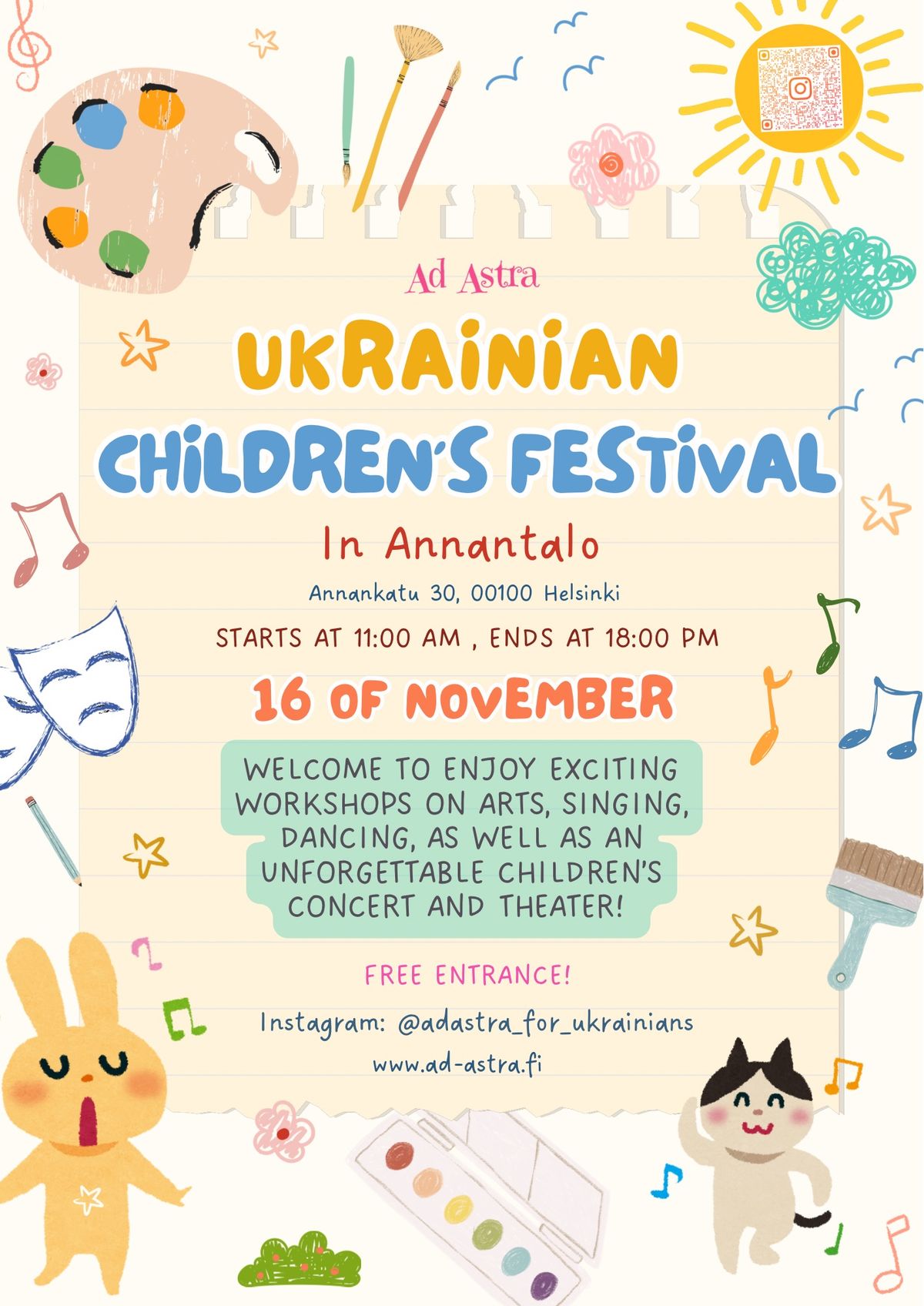 Ukrainian children\u2019s festival \u2600\ufe0f