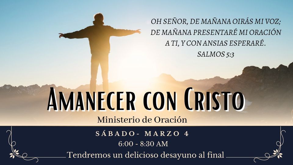 Amanecer con Cristo