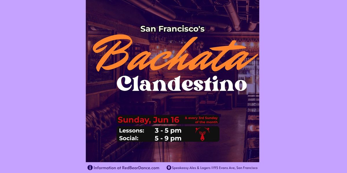 Bachata Clandestino - Class and social dancing