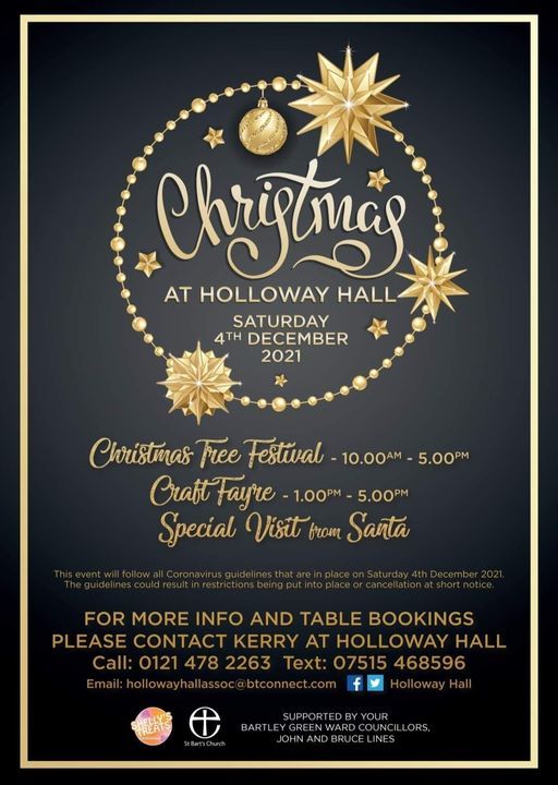 Holloway Hall Christmas Fayre and Tree Festival