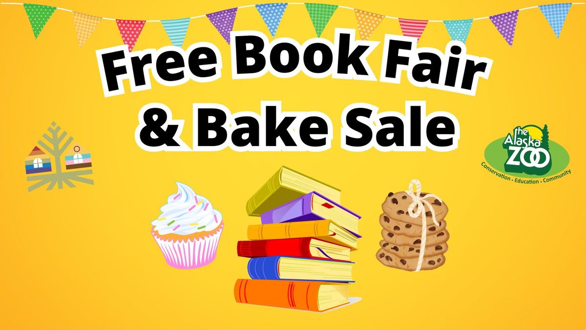 Free Book Fair & Bake Sale