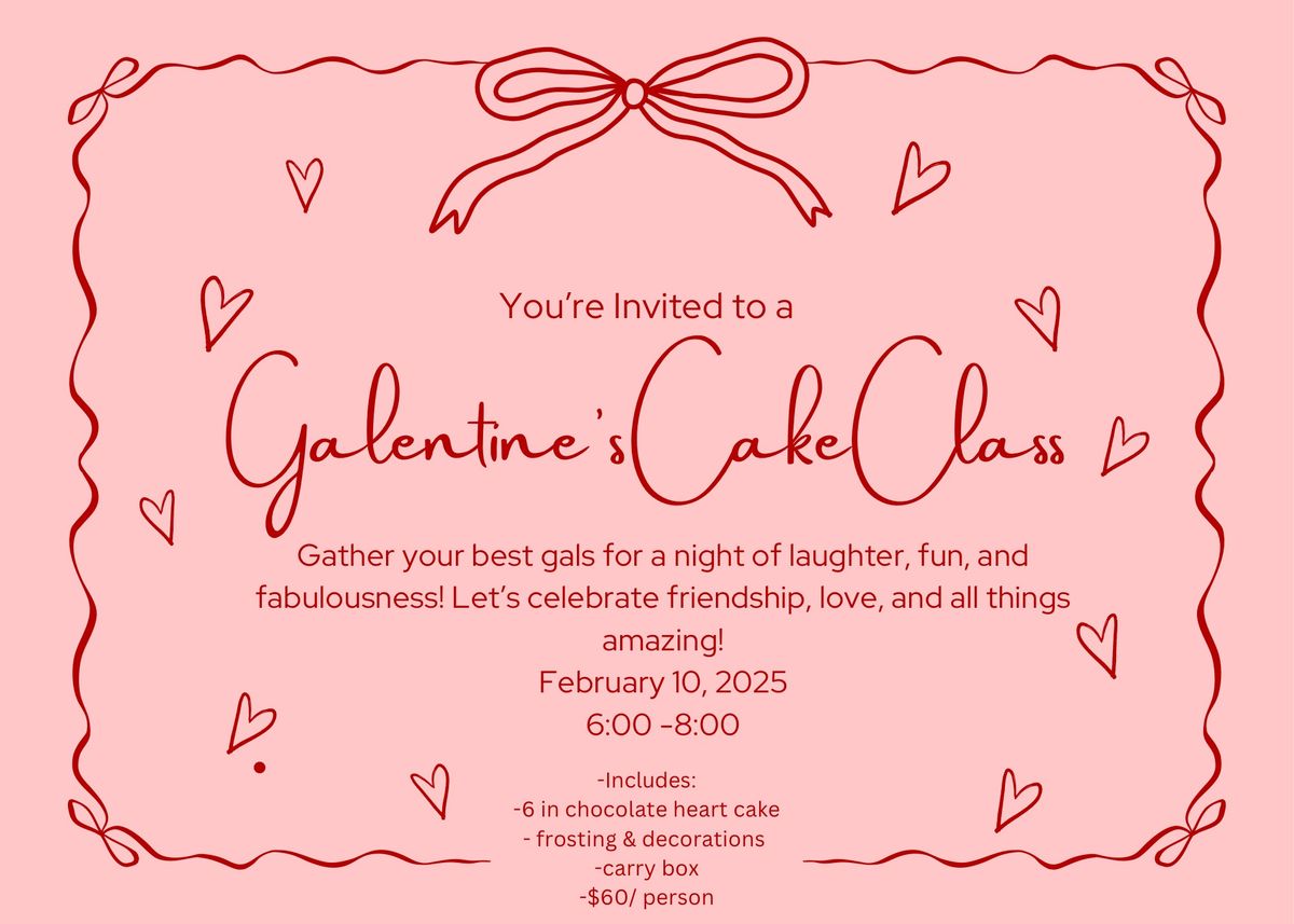 Chocolate Cake Decorating Event