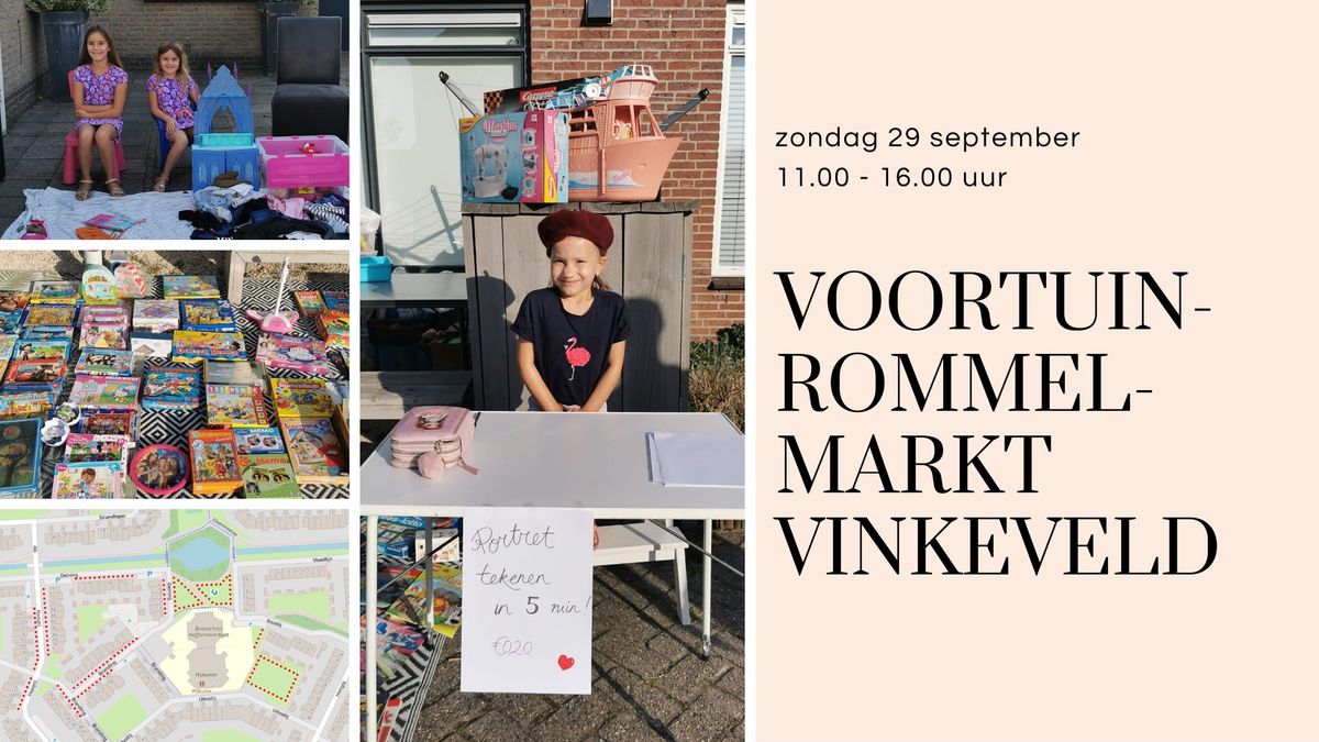 Voortuinrommelmarkt Vinkeveld 2024