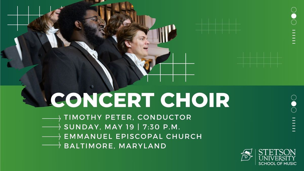 Concert Choir Tour- Baltimore