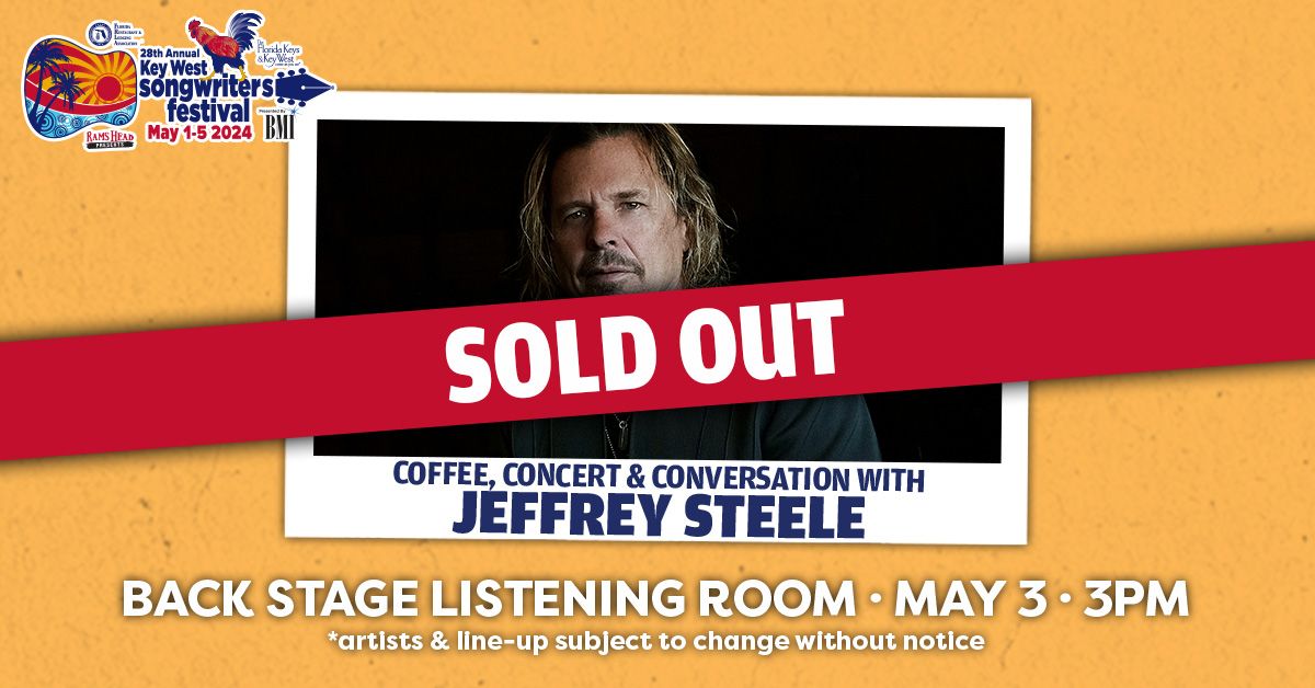 Coffee, Concert & Conversation with Jeffrey Steele