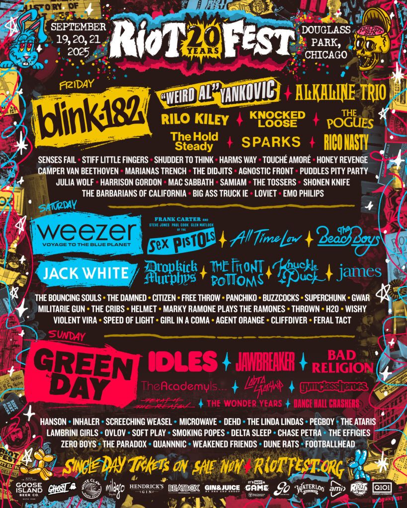 2025 Riot Fest - 2 Day Pass at Douglass Park