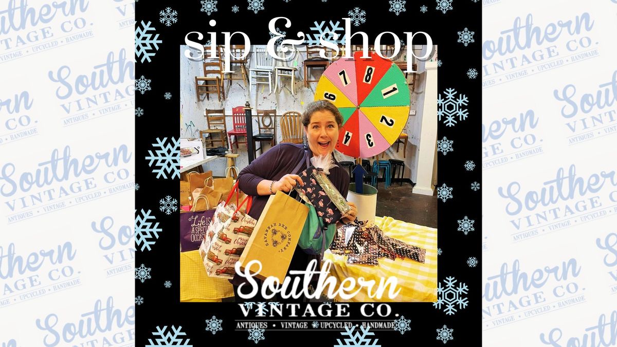 Sip & Shop-Lets Spin the Wheel!