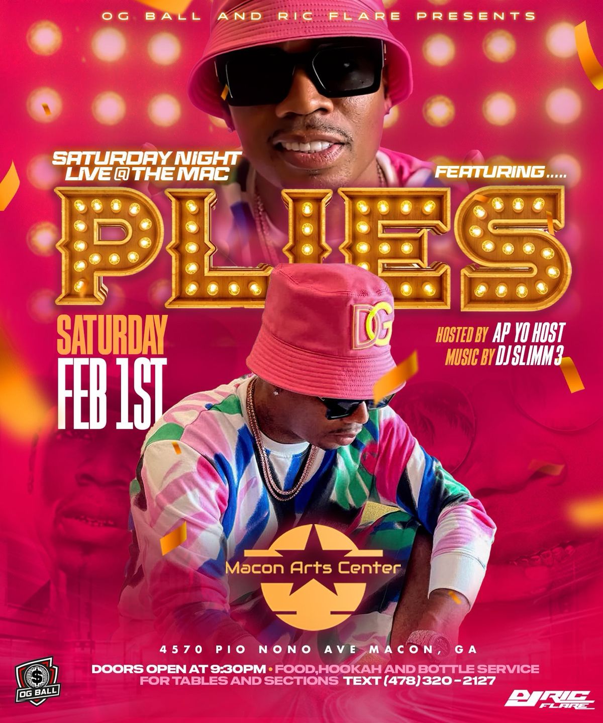 OG Ball & DJ Ric Flare Presents - Saturday Night Live Featuring Plies