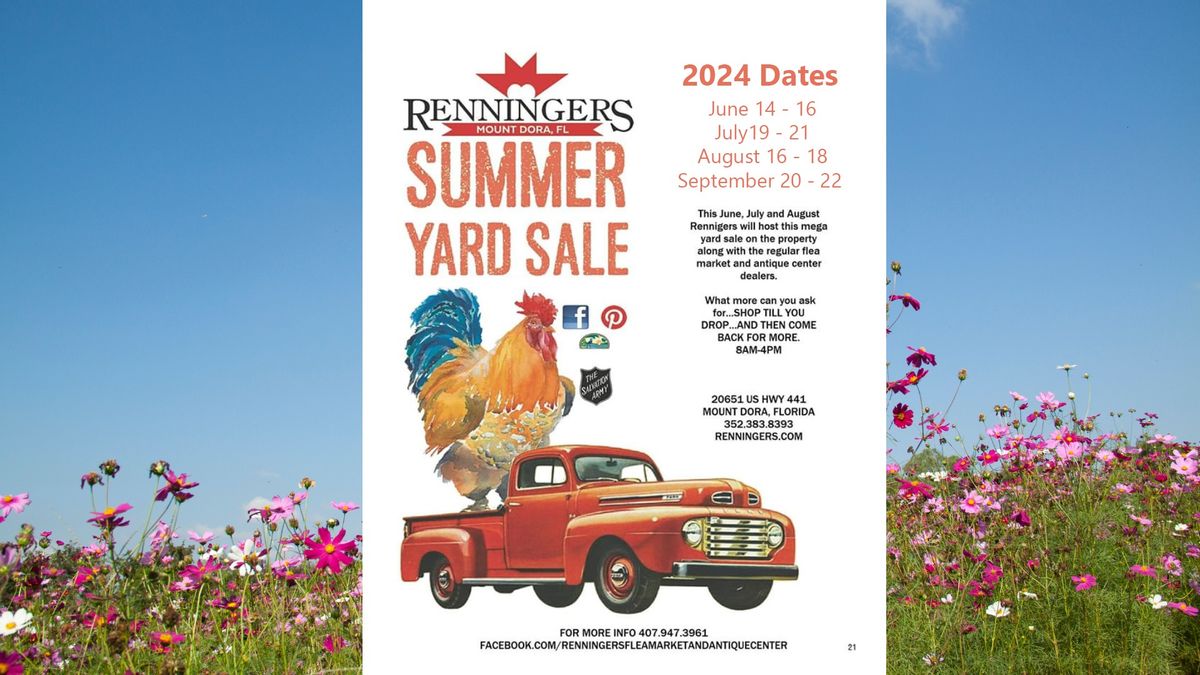 Summer Yard Sale