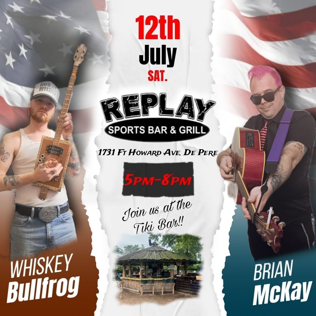 Brian McKay and Whiskey Bullfrog at Replay Sports Bar 