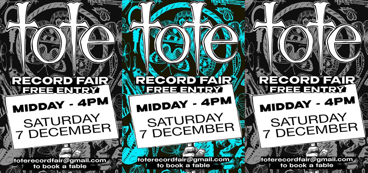 The Tote Record Fair!