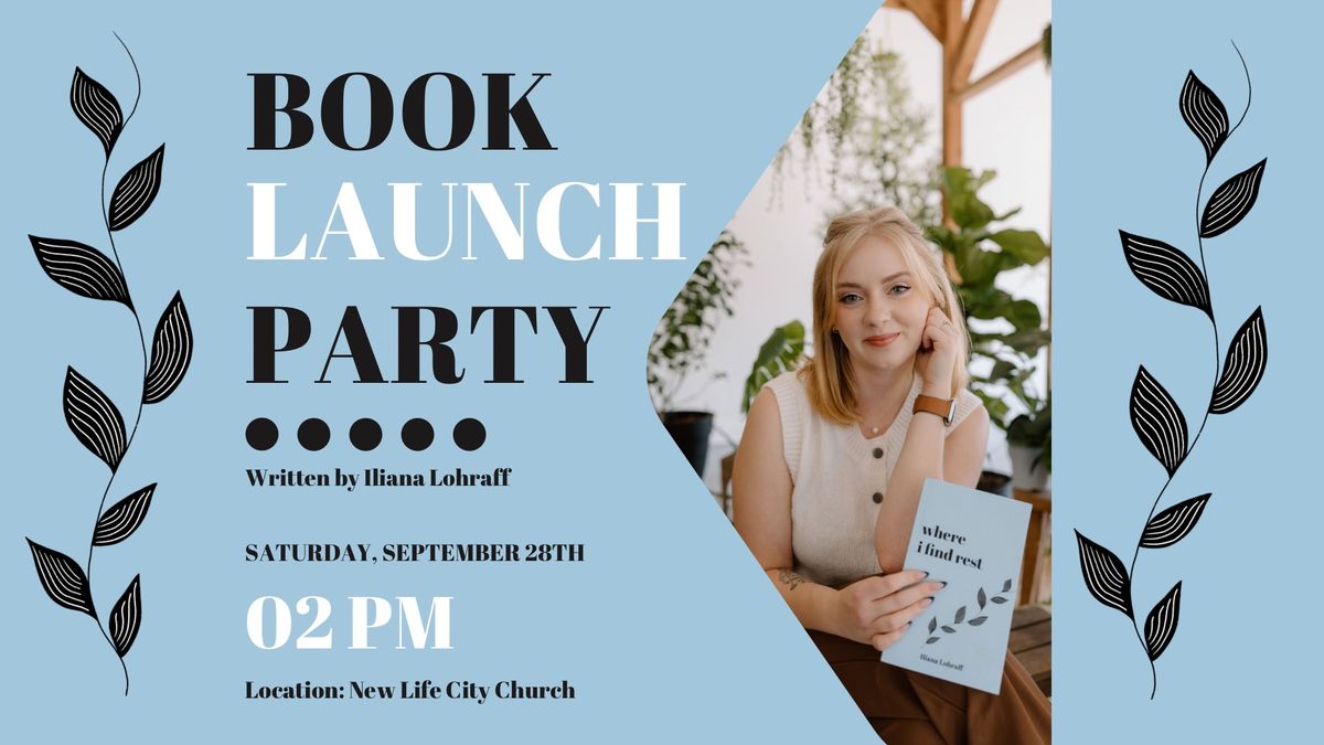 Book Launch Party!\ud83c\udf89