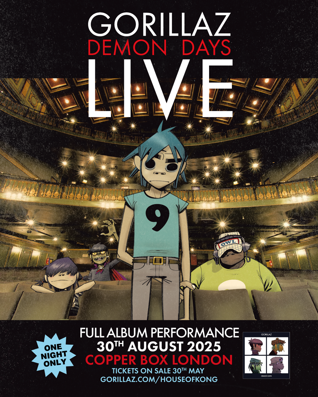 Gorillaz - Gorillaz Live at Copper Box Arena