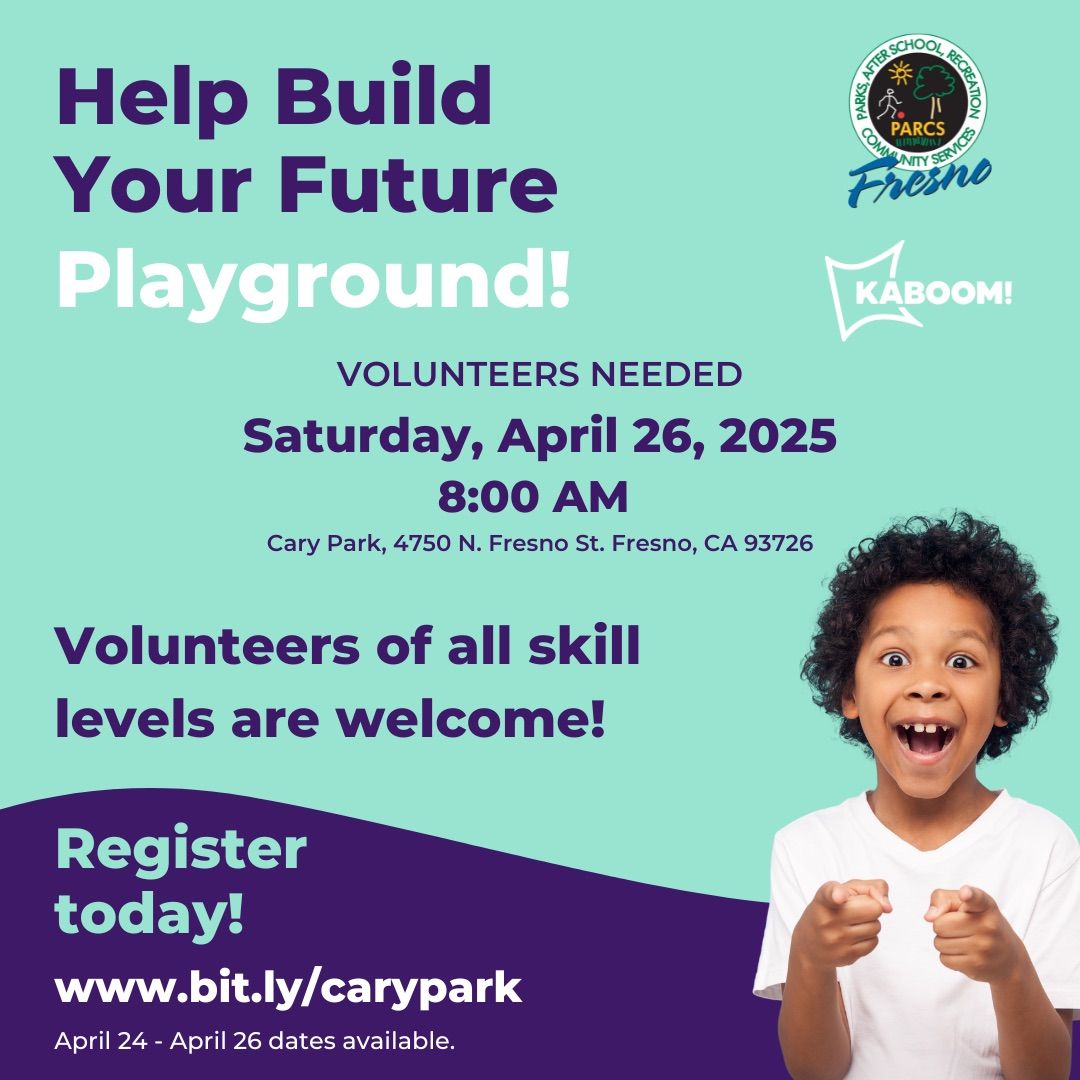 Help Build a Playground at Cary Park!