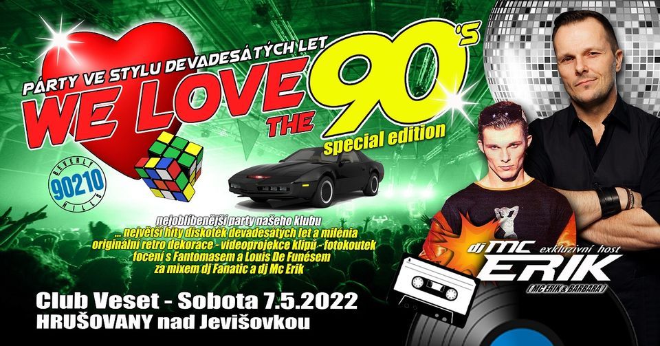 We love the 90's - special edition \/ DJ Mc Erik