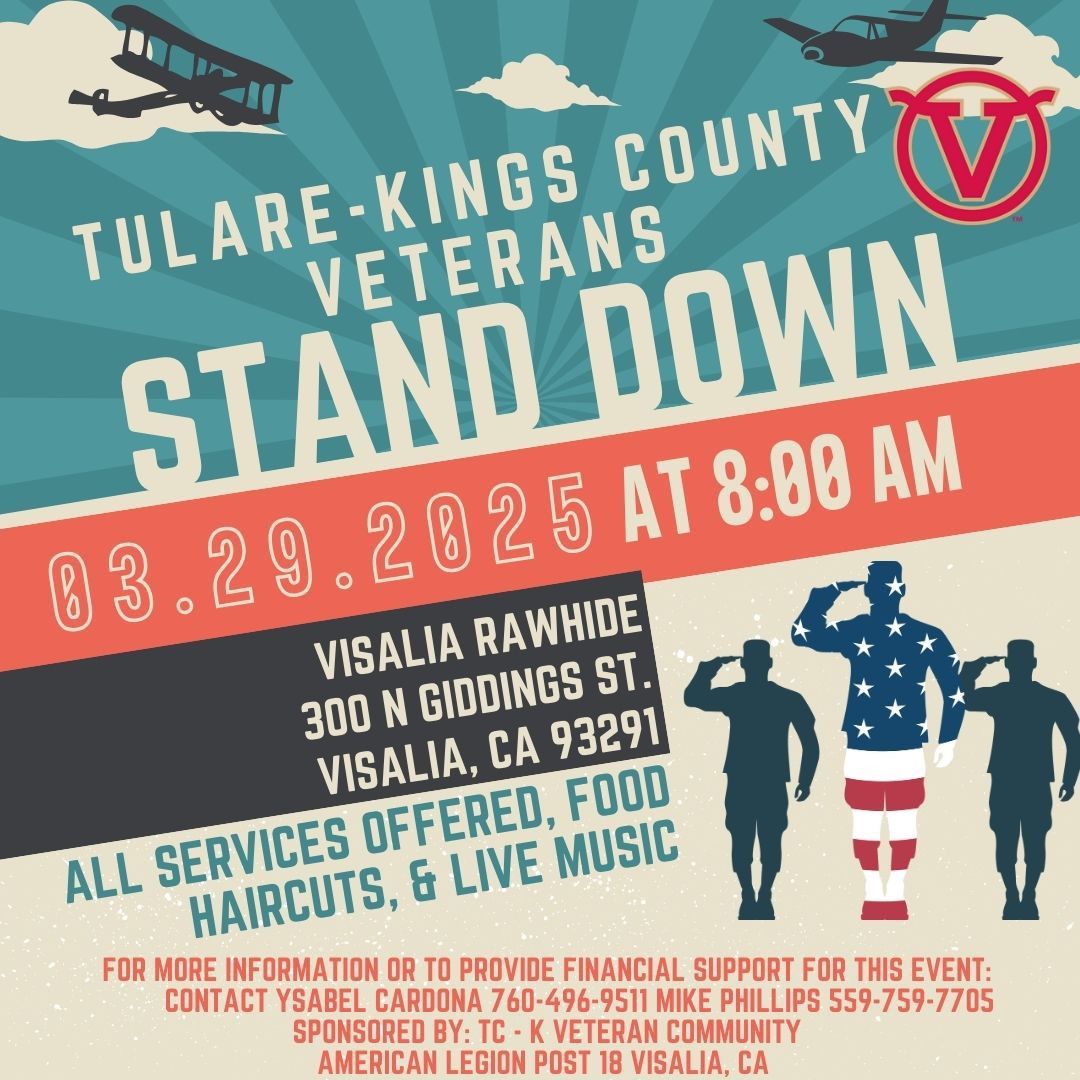 Tulare-Kings County Veterans Stand Down 