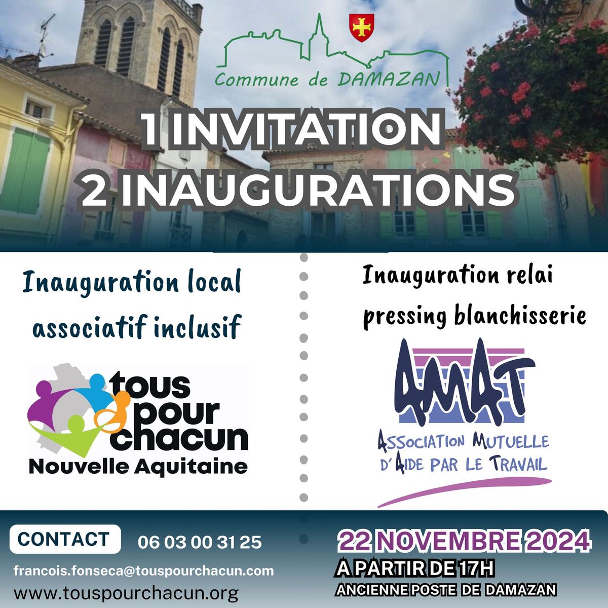 INAUGURATION LOCAL ASSOCIATIF INCLUSIF