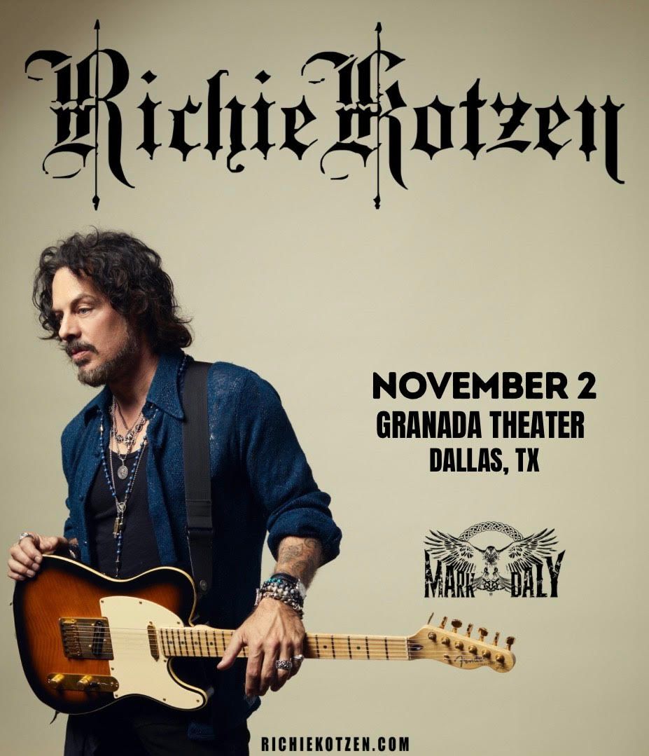 Richie Kotzen with special guest Mark Daly | Granada Theater | Dallas, TX