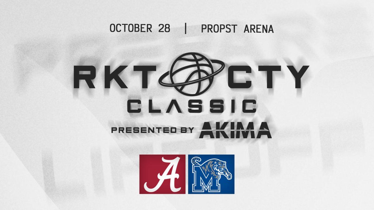 Rocket City Classic: Alabama vs. Memphis