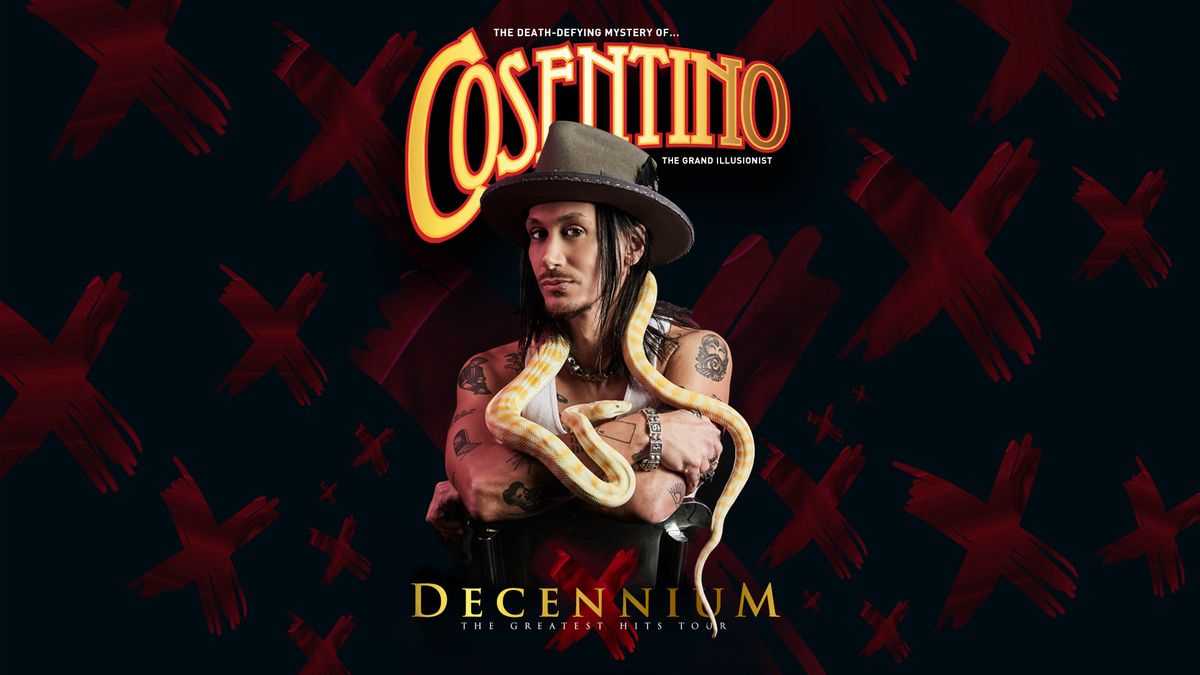 Cosentino - Decennium The Greatest Hits Tour