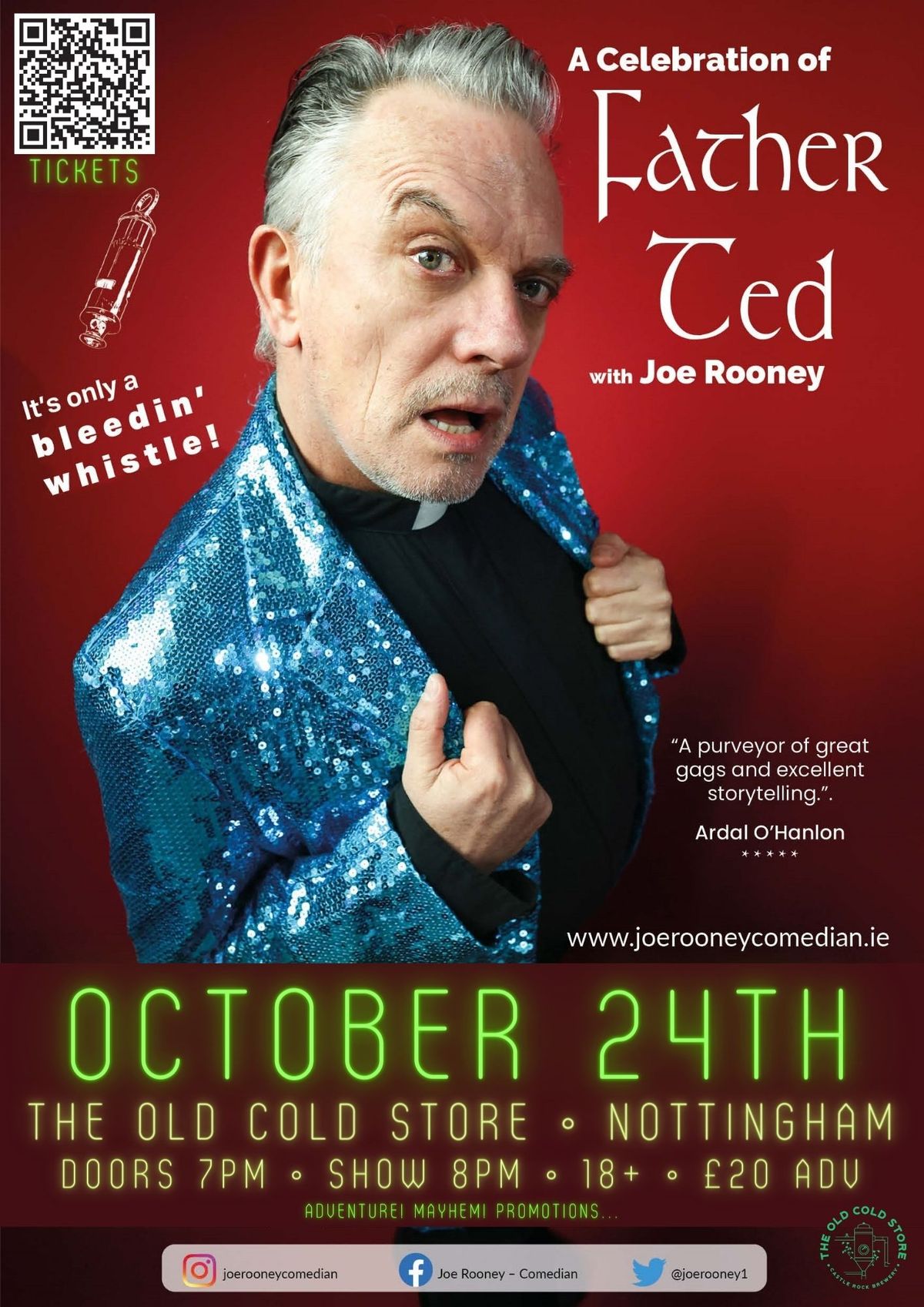 A Celebration of Father Ted with Joe Rooney (Father Damo)