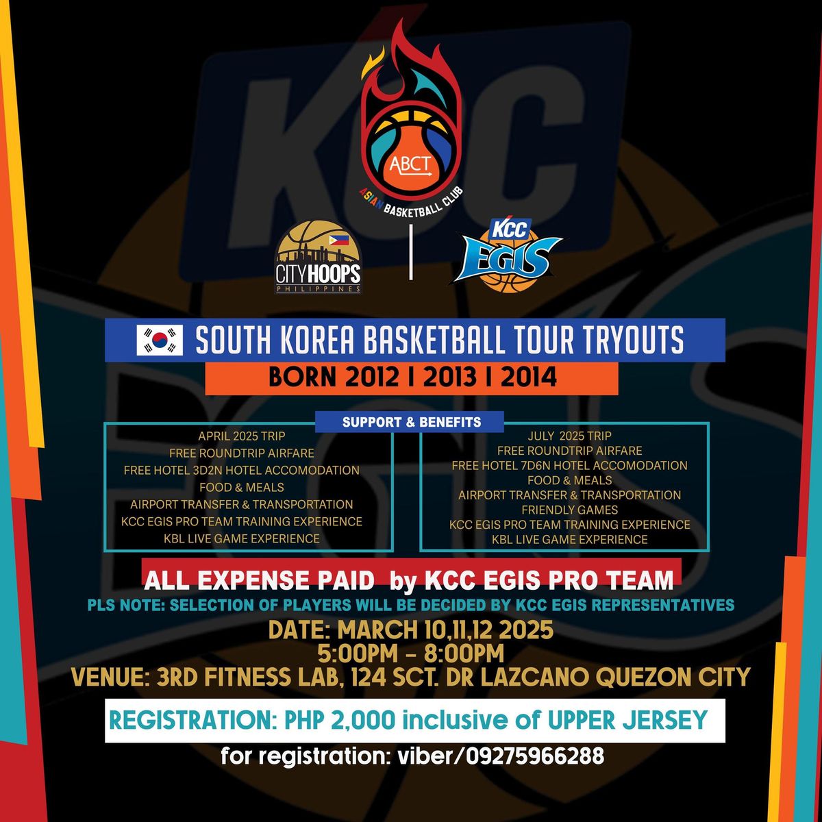 ABCT x KCC Egis X CityHoops Skills Showcase