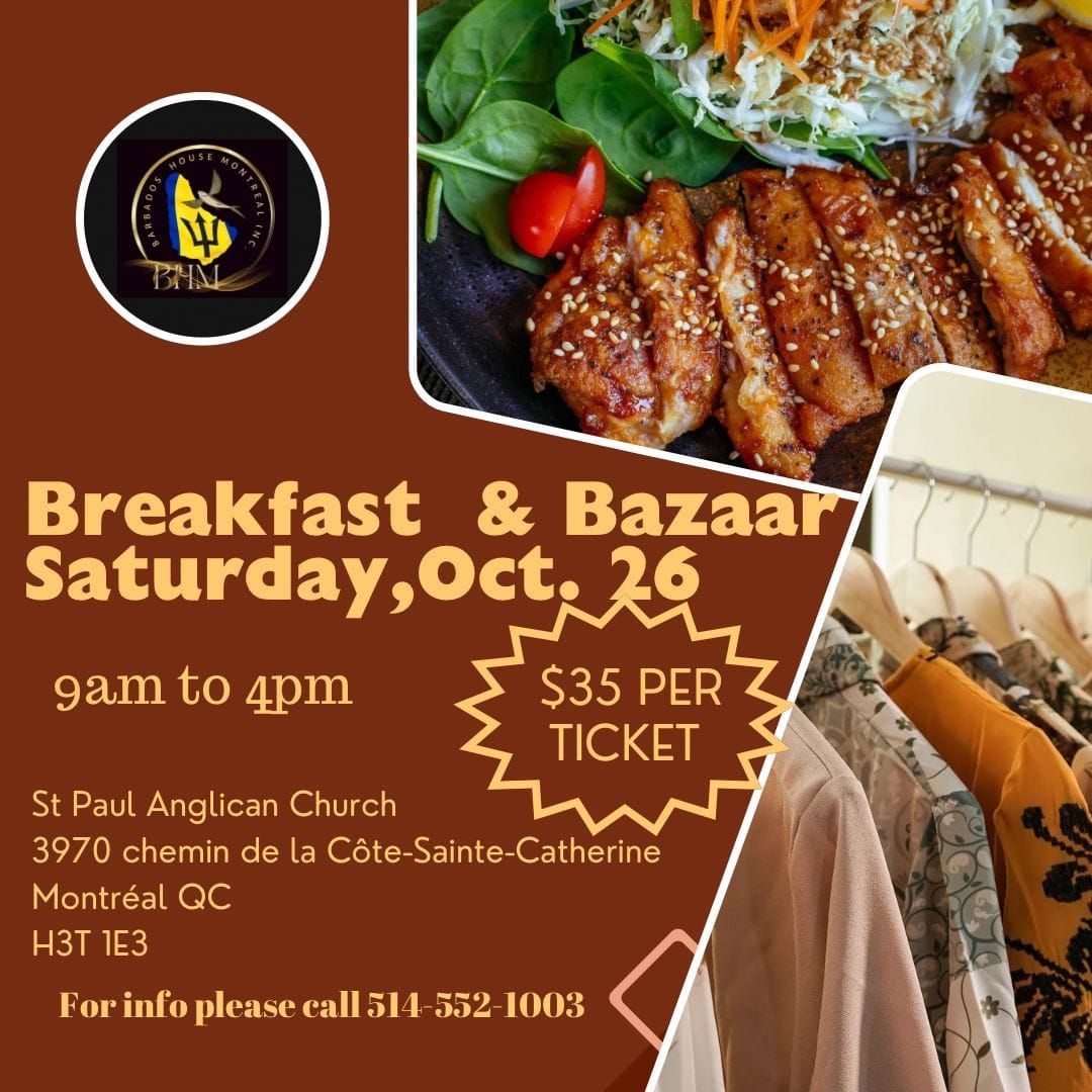 Barbados House Montreal's Breakfast & Bazaar  2024