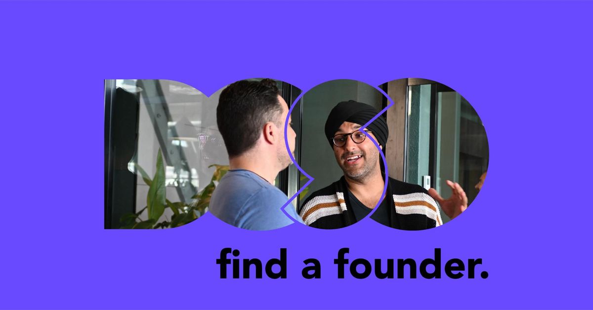 November Meetup - Find a Founder