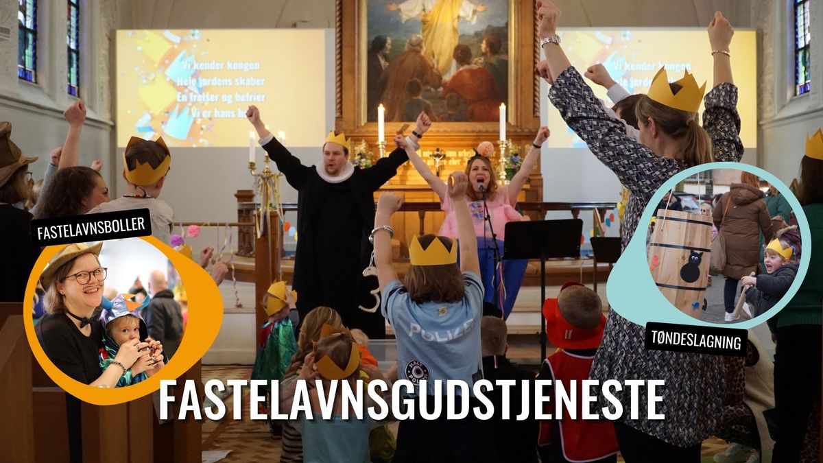 Fastelavnsgudstjeneste for hele familien