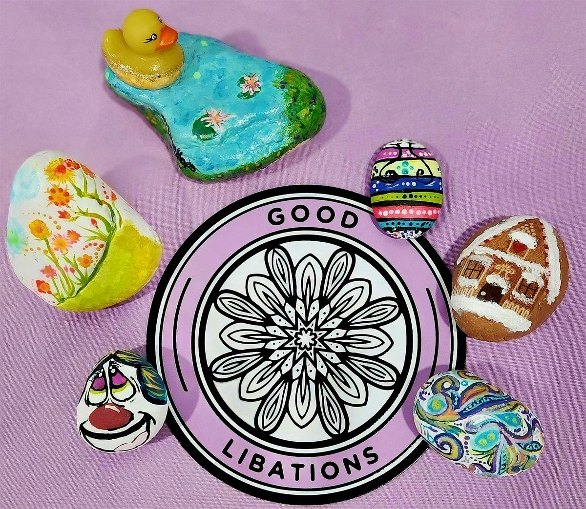 Rock Painting with Mocktails "Rocktails"