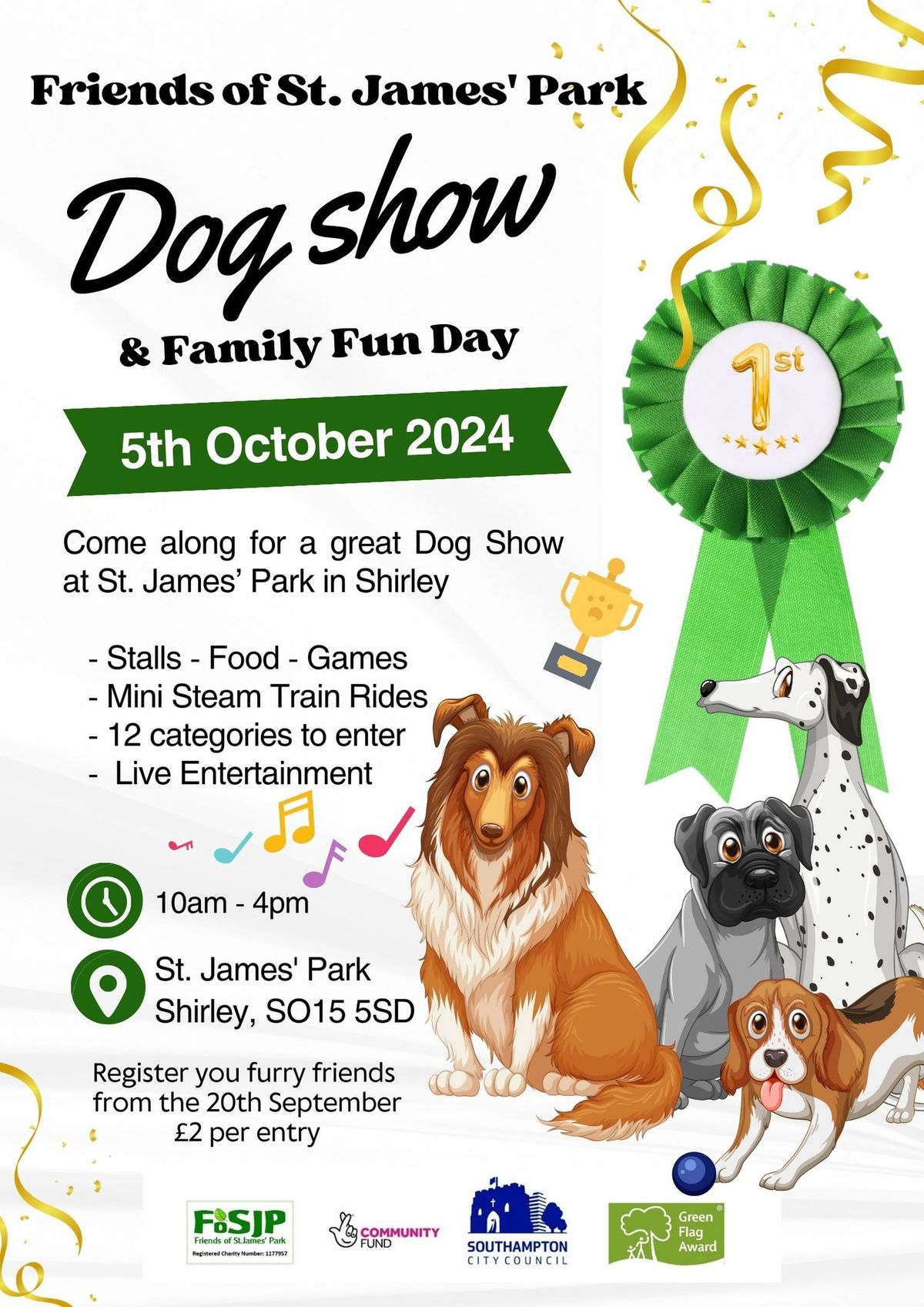 Friends of St. James' Park Dog Show