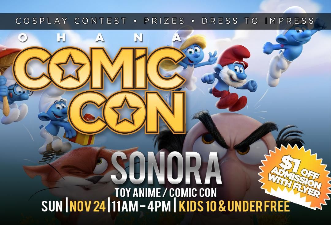 Sonora Toy-Anime-Comic Con