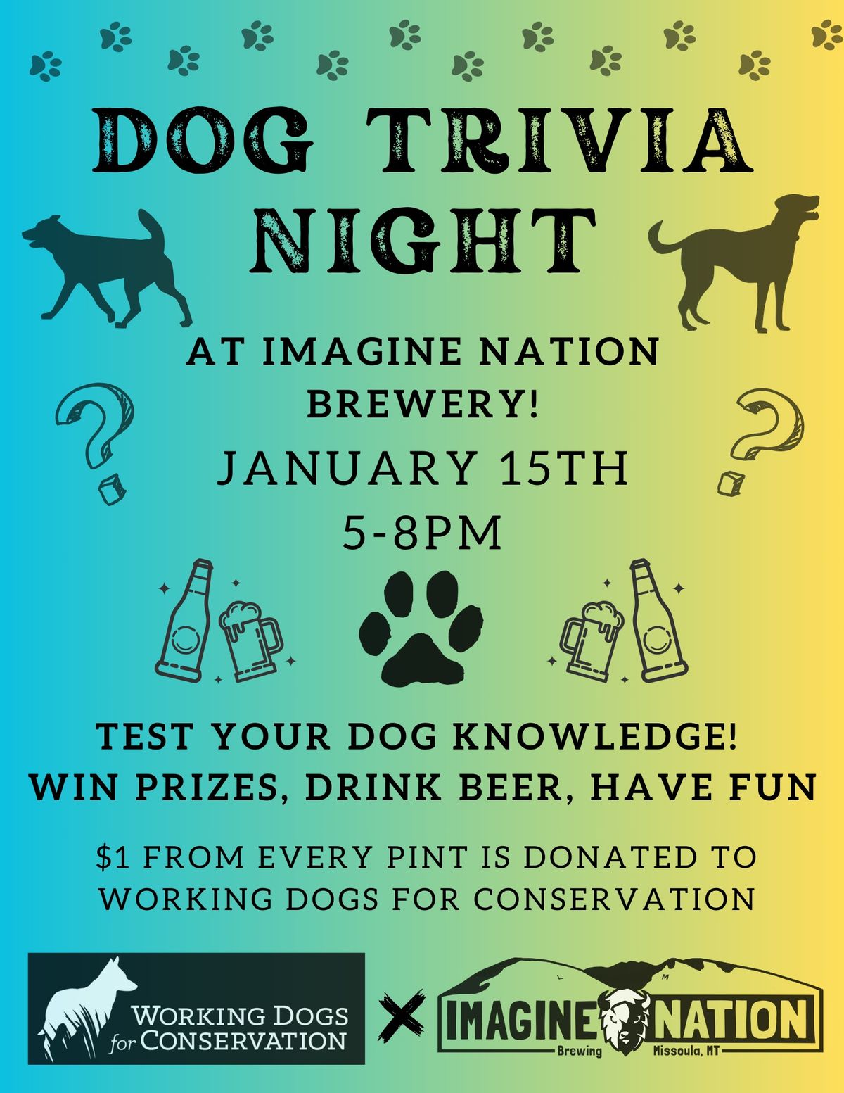 Dog Trivia Night at Imagine Nation 