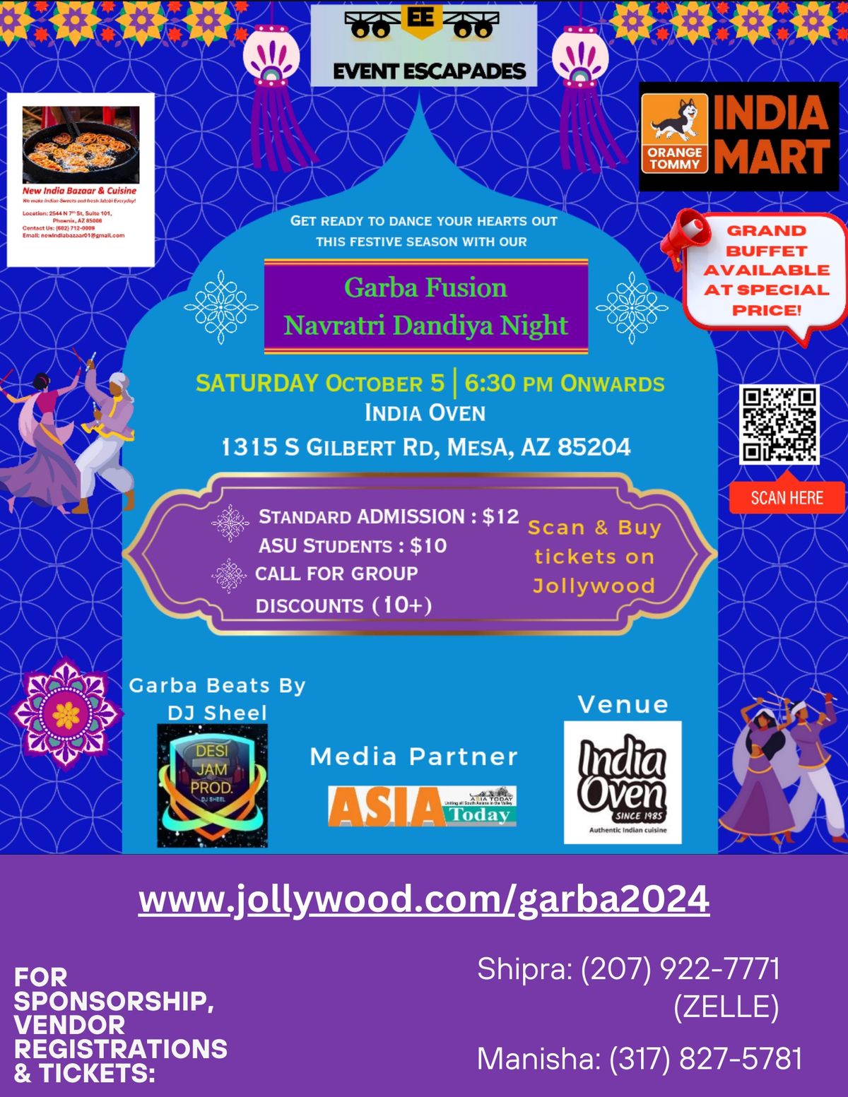 Garba Fusion Navratri Dandiya night 