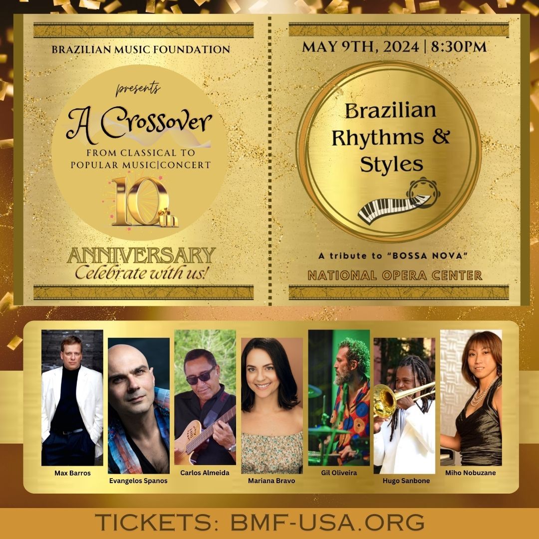 10th Year Anniversary Concert! Brazilian Rhythms & Styles