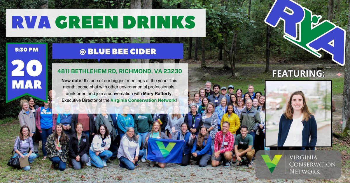 RVA Green Drinks March Gathering | Mary Rafferty, VCN