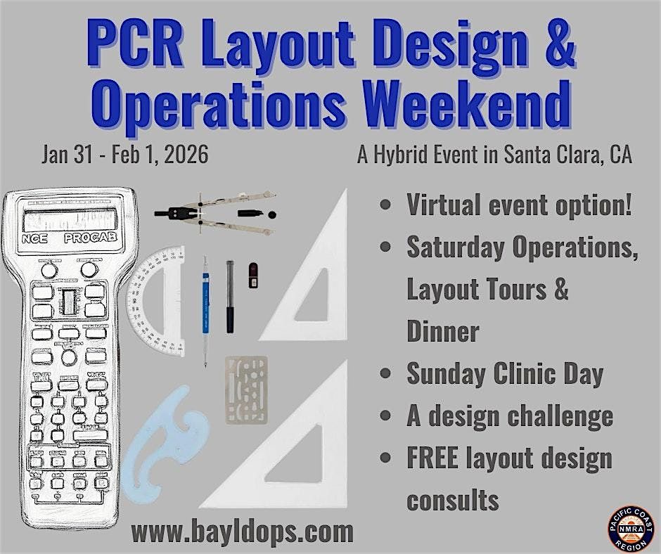 2026 PCR Layout Design & Operations Weekend