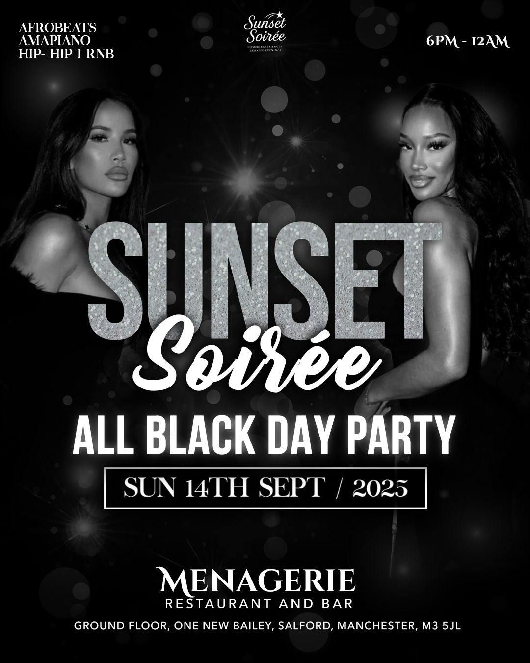 Sunset Soir\u00e9e (All Black Day Party)