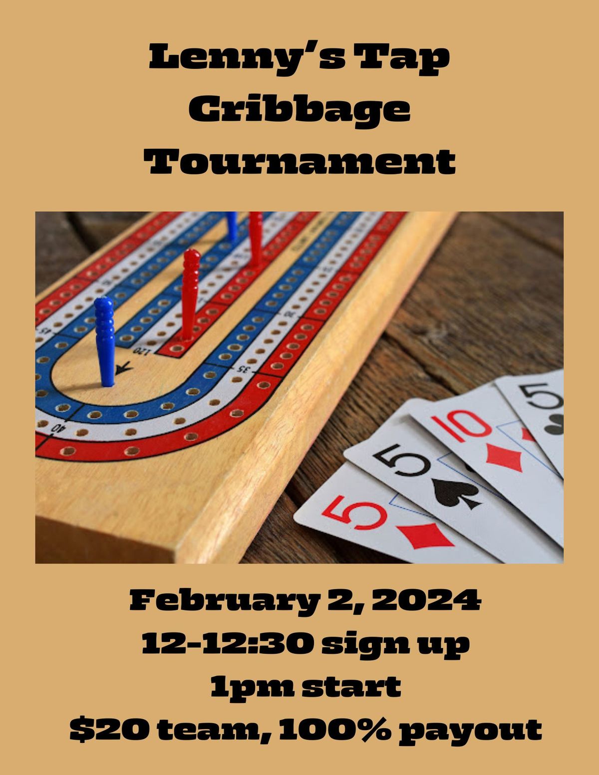 Lenny's Annual Cribbage Tournament